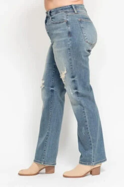 Judy Blue Full Size High Waist Distressed Dad Jean Plus Size -Little Loom Store 8c3b4edf 2989 4434 99c1 1c0b90d35ccd Max Origin