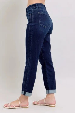 Judy Blue Full Size High Waist Boyfriend Jeans Plus Size -Little Loom Store 8f94f285b7c64db8a2da028dfd3995e5 Max Origin