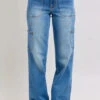 Judy Blue Full Size High Waist 90's Straight Jeans Plus Size