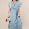 VERY J Embroidered Boho Ruffled Midi Dress -Little Loom Store 924ec404364c4bad92b056bb6498b989 Max Origin