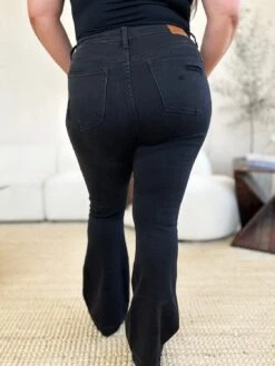 Judy Blue Full Size High Waist Distressed Flare Jeans -Little Loom Store 935c0d53 42be 438d b6e1 e9eb6a82f6cc Max