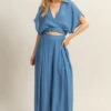 HYFVE Kimono Sleeve Crop Top And Wide Leg Pants Set -Little Loom Store 93e4f1de 5105 4941 8539 0af190acf2ca Max Origin