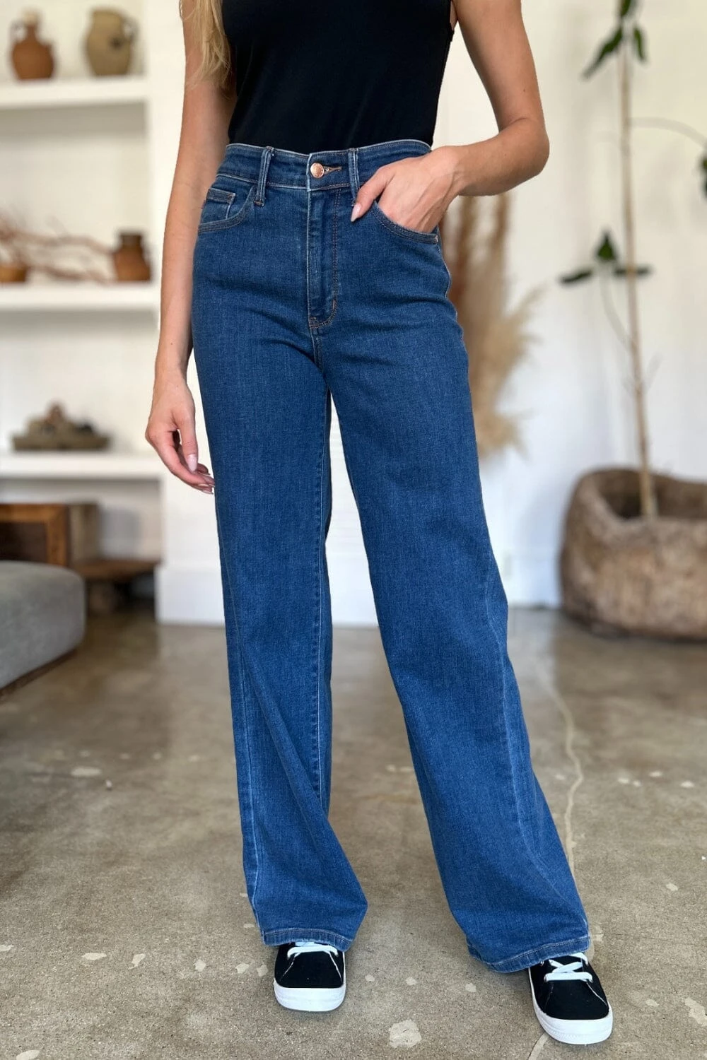 Judy Blue Full Size High Rise Straight Jeans 10 Judy Blue Full Size High Rise Straight Jeans - Image 8