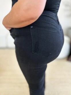 Judy Blue Full Size High Waist Distressed Flare Jeans -Little Loom Store 94a315db e383 41f0 84b6 1353ad12769b Max