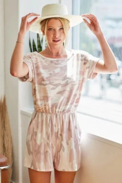 BiBi Camo Print French Terry Romper With Side Pockets -Little Loom Store 963db6b11d2940b0a151250bd59a1b5f Max Origin