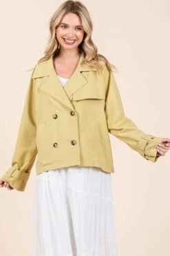Mittoshop Double Breasted Long Sleeve Trench Coat Jacket -Little Loom Store 9846f8f1 6b33 4ed7 80d2 b1691c97db77 Min