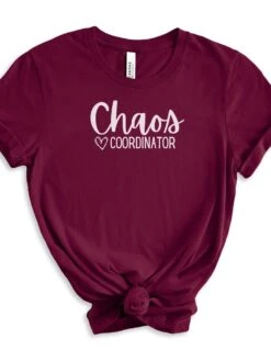 Chaos Coordinator Mom T-Shirt Bella + Canvas Unisex Jersey Short Sleeve Tee - Many Colors -Little Loom Store 9 32a7a6ae 7847 4307 af94 2d7dfaf385ac