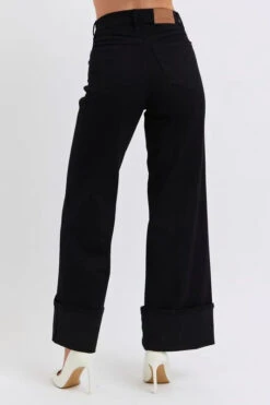 Judy Blue Full Size High Waist Reto Wide Leg W/ Cuff Plus Size -Little Loom Store 9a567ce6e7d245e29fe9f45164e5e4e0 Max Origin