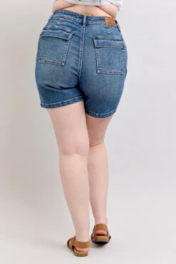 Judy Blue Full Size High Rise Denim Shorts Plus Size -Little Loom Store 9b400a27 b689 49b6 88bf 60adc0cf8e6c Max