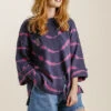Umgee Full Size Tie Dye Side Slit Round Neck Distressed Detail Sweater Plus Size -Little Loom Store 9b49401a 7619 4d3f b8f0 7327f4a92319 Min