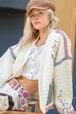 POL Embroidered Open Front Long Sleeve Jacket 11 POL Embroidered Open Front Long Sleeve Jacket -Little Loom Store 9d4e94b4 9504 44f0 a1e5 67ea8a510bd7 Max