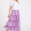 Mittoshop Chiffon Ruffle Layer Elastic Waist Midi Skirt 1 Mittoshop Chiffon Ruffle Layer Elastic Waist Midi Skirt -Little Loom Store 9dca7266 0094 4f64 84f1 0137a0629635 Min