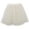 Ivory Tutu Skirt For Women – 3-Layer Tulle Ballet Skirt For Costume, Dress-Up, Dance, & Cosplay -Little Loom Store AdultIvory
