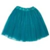 Teal Plus Size Adult Tutu Skirt - Women's Plus Size 3- Layer Basic Ballet Costume Dance Tutus -Little Loom Store AdultTealBlueTutu 70073c28 d465 4d24 bd21 8b07d552e469