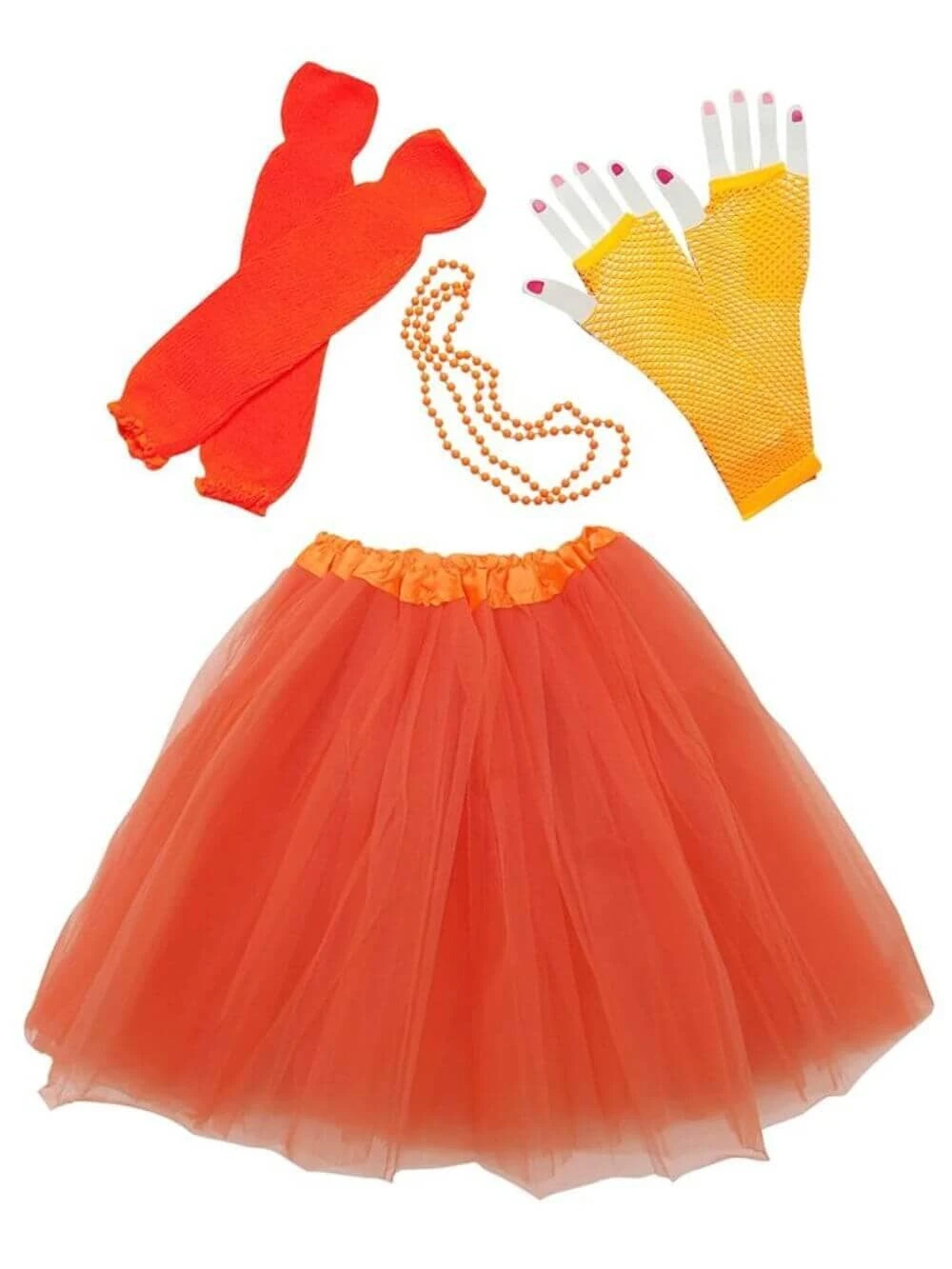 80s Tutu Costume Outfit For Toddlers & Little Girls - 4 Piece Dress Up Set 22 80s Tutu Costume Outfit For Toddlers & Little Girls - 4 Piece Dress Up Set - Image 20