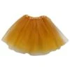Goldenrod Tutu Skirt For Women – 3-Layer Tulle Ballet Skirt For Costume, Dress-Up, Dance, & Cosplay