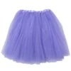 Lavender Tutu Skirt For Women – 3-Layer Tulle Ballet Skirt For Costume, Dress-Up, Dance, & Cosplay