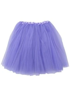 Lavender Plus Size Adult Tutu Skirt - Women's Plus Size 3- Layer Basic Ballet Costume Dance Tutus