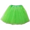 Lime Green Tutu Skirt For Women – 3-Layer Tulle Ballet Skirt For Costume, Dress-Up, Dance, & Cosplay