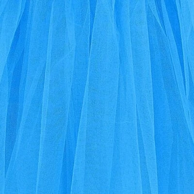 Neon Blue Tutu Skirt For Women – 3-Layer Tulle Ballet Skirt For Costume, Dress-Up, Dance, & Cosplay 5 Neon Blue Tutu Skirt For Women – 3-Layer Tulle Ballet Skirt For Costume, Dress-Up, Dance, & Cosplay - Image 3