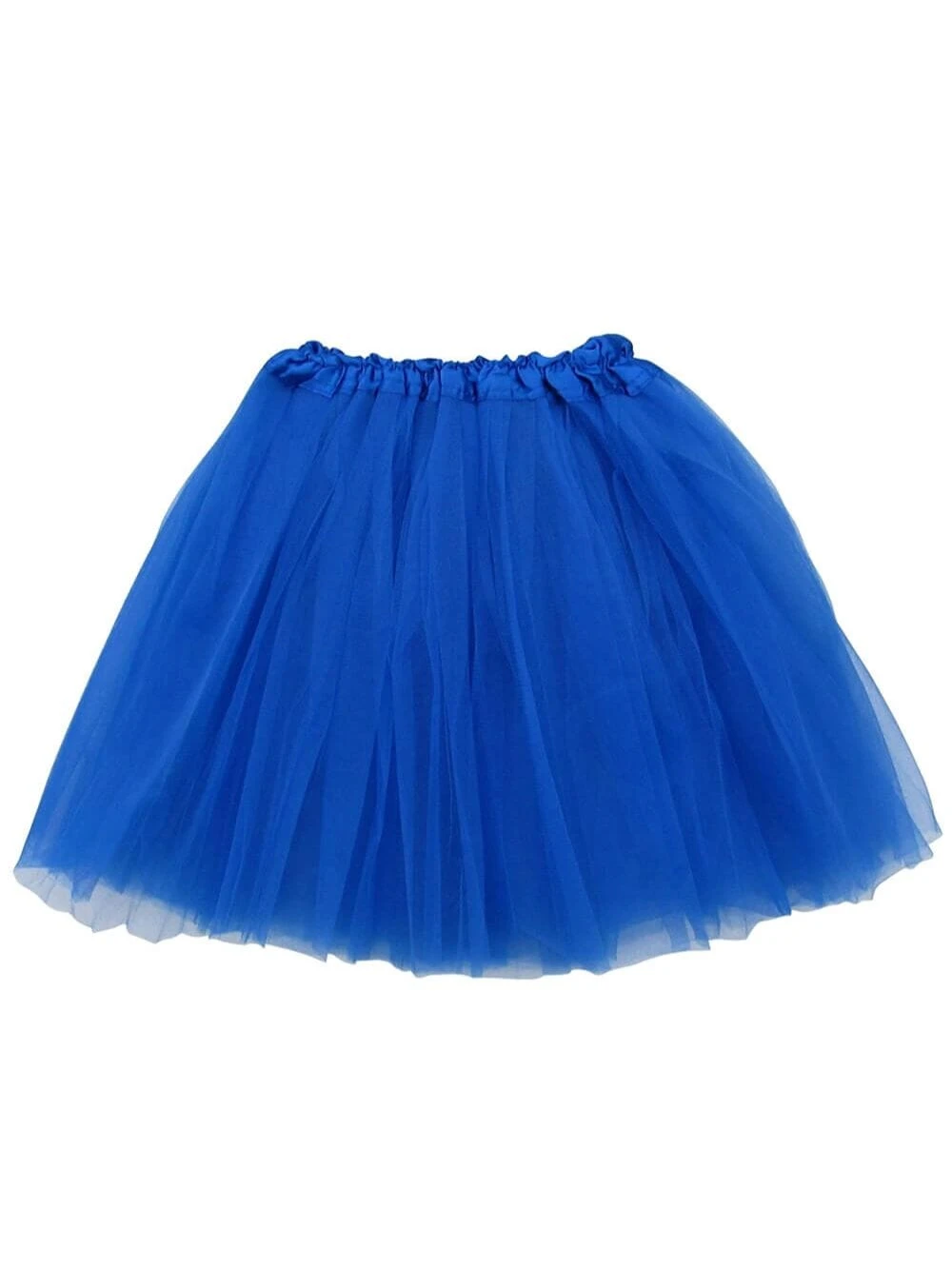 Royal Blue Plus Size Adult Tutu Skirt - Women's Plus Size 3- Layer Basic Ballet Costume Dance Tutus 3 Royal Blue Plus Size Adult Tutu Skirt - Women's Plus Size 3- Layer Basic Ballet Costume Dance Tutus