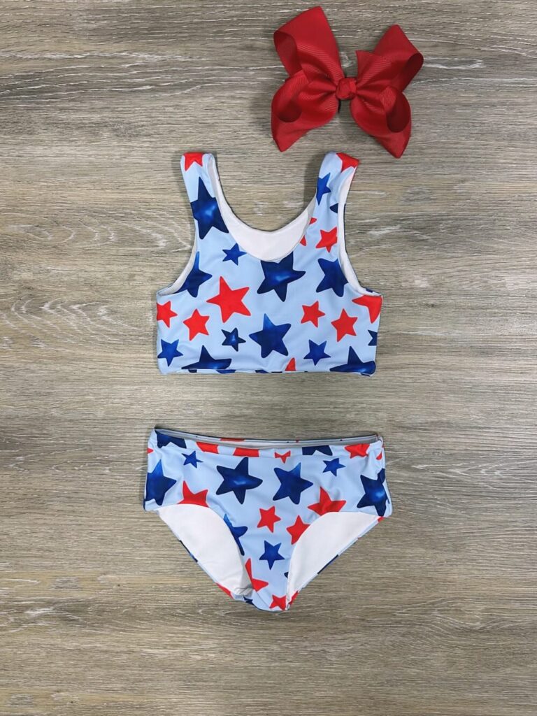 Front Page 39 Front Page -Little Loom Store All AmericanStarletGirlsTwo PiecePatrioticSwimsuit 768x1024 1