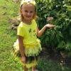 Girls Bee Costume - Complete Bumblebee Kids Costume Set With Tutu & Antenna Headband -Little Loom Store BR Bee Costume s 1