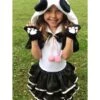 Panda Costume, Deluxe Hooded Halloween Dress Up For Toddler, Girls