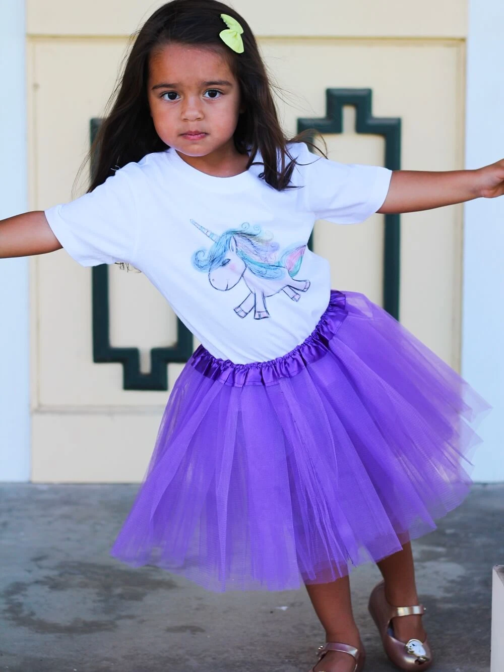 Purple Tutu Skirt For Girls – 3-Layer Tulle Ballet, Dance, And Dress-Up Costume Skirt 3 Purple Tutu Skirt For Girls – 3-Layer Tulle Ballet, Dance, And Dress-Up Costume Skirt
