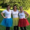 Solid Color Costume Tutu Skirt - Teen, Adult, Plus, & Extra Plus Size 2 Solid Color Costume Tutu Skirt - Teen, Adult, Plus, & Extra Plus Size -Little Loom Store Ballet Tutu Adult Group2 BR a 1