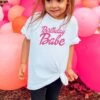 Birthday Babe Toddler & Little Girls' Cotton Barbie Style Birthday T-Shirt - 3 Colors 1 Birthday Babe Toddler & Little Girls' Cotton Barbie Style Birthday T-Shirt - 3 Colors -Little Loom Store BirthdayBabeWhite 663c5c27 876c 435e 86f9 03afe21b6163