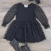 Black Dot Chiffon Girls Special Occasion Tutu Dress -Little Loom Store BlackDotChiffonGirlsSpecialOccasionTutuDress 205a4cd8 1288 4895 ae6a 9a98791f3190