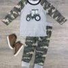 Camo Tractor Boys Long Sleeve Jogger Outfit -Little Loom Store Camo Tractor Boys Long Sleeve Jogger Outfit febda813 487b 4321 ad08 75c1c43f122f