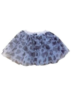 Cow Tutu Skirt - Kids Size 3-Layer Tulle Basic Ballet Dance Costume Tutus For Girls