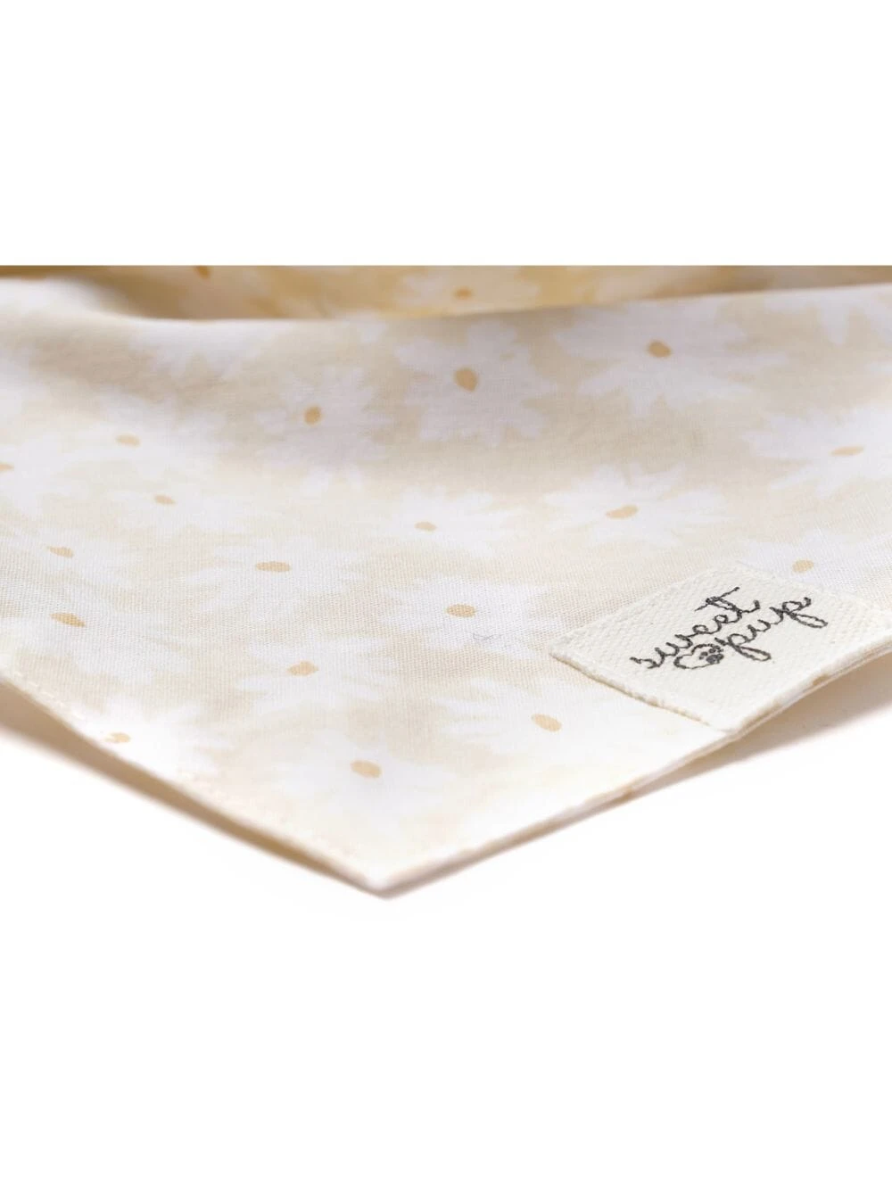 Dog Bandana - Honey Daisy Floral 4 Dog Bandana - Honey Daisy Floral - Image 2