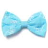 Dog Birthday Bow Tie - Prezzie Blue -Little Loom Store DogBowTie PrezzieBlue