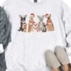 Dogs Of Christmas Heavy Blend Unisex Crewneck Graphic Sweatshirt 1 Dogs Of Christmas Heavy Blend Unisex Crewneck Graphic Sweatshirt -Little Loom Store Dogs of Christmas Ash
