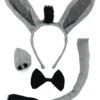Donkey Girls Headband Ears, Kid Or Adult Size Costume Accessories 1 Donkey Girls Headband Ears, Kid Or Adult Size Costume Accessories -Little Loom Store DonkeyHeadband