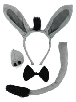 Donkey Girls Headband Ears, Kid Or Adult Size Costume Accessories