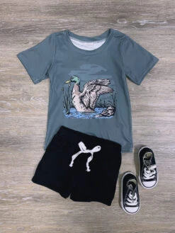 Duck Days Boys Outdoor Adventure Shorts Outfit