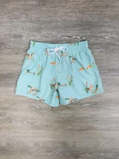 Duck Dive Boys Light Blue Swim Shorts