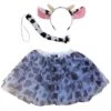 Adult Cow Costume - Tutu Skirt, Tail, & Headband Set For Adult Or Plus Size -Little Loom Store Ear Costume Cow a6e1298c 31b5 42f7 b974 0bf2f445a48e
