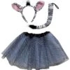 Zebra Costume Set For Adults & Plus Size – Tutu Skirt, Zebra Ears Headband & Tail – Animal Dress-Up For Halloween, Cosplay & Parties 2 Zebra Costume Set For Adults & Plus Size – Tutu Skirt, Zebra Ears Headband & Tail – Animal Dress-Up For Halloween, Cosplay & Parties -Little Loom Store Ear Costume Zebra d089e2e4 0006 4ebe b97e 857468f4a095