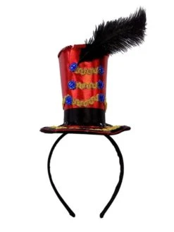Circus Ringmaster Or Greatest Showman Headband, Kid Or Adult Costume Accessories