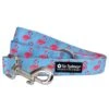 Fancy Flamingo Blue & Pink Cute & Fun 5' Dog Leash -Little Loom Store FlamingoLeashc 1