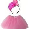 Flamingo Costume Pink - Complete Kids Costume Set With Tutu And Headband -Little Loom Store FlamingoTutuCostume a50afa75 d191 46ee a614 650d5b04a9b6