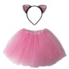 Adult Pink Cat Costume - Tutu Skirt & Flip Sequin Headband Set For Adult Or Plus Size -Little Loom Store Flip HB Costume Cat Pink ab08b036 5fdd 4cf1 8b74 b1d5efee9227