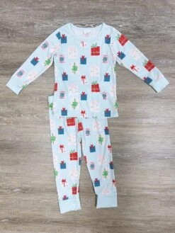 Gift Season Girls Or Boys Long Sleeve Pajama Set