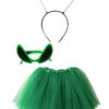 Adult Alien Costume Green - Tutu Skirt, Sunglasses, & Headband Set For Adult Or Plus Size -Little Loom Store GreenAlienTutuCostume