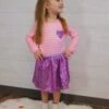 Follow Your Heart Pink Stripe Purple Sequin Girls Skirt Outfit 1 Follow Your Heart Pink Stripe Purple Sequin Girls Skirt Outfit -Little Loom Store HadleyPurpleSequinSkirtOutfit